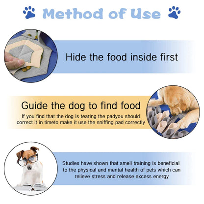 Non-Slip Portable Dog Foraging Skill Mat