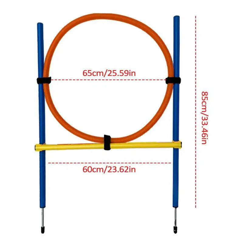 Outdoor Portable Dog Agility Jumping Pole