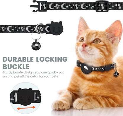Safety Buckle Pet AirTag Collar