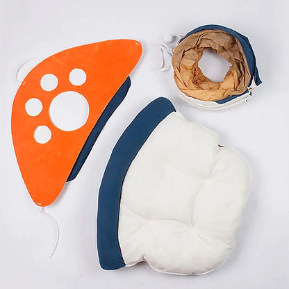 2 in 1 Large Cat Tunnel With Cushion