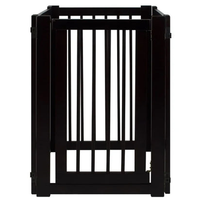 American Hardwood Espresso Pet Gate