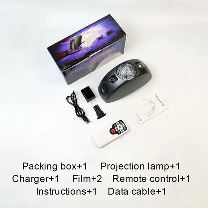 Aurora Galaxy Star Projector Light