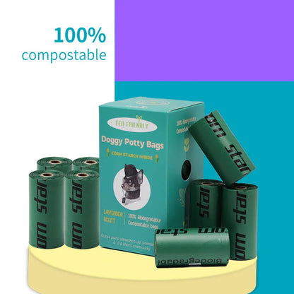 Strong Biodegradable Dog Poop Bags