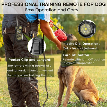 4 Modes Vibration Dog Training Collar