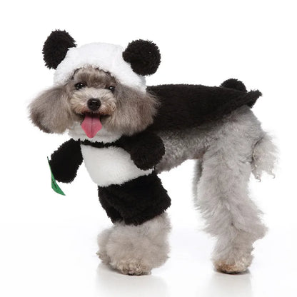Funny Panda Bear Dog Costume