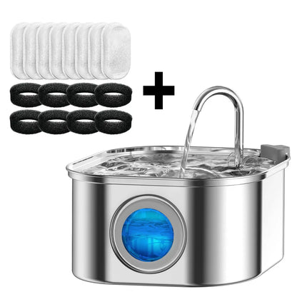 3.2L Stainless Steel Pets Water Dispenser