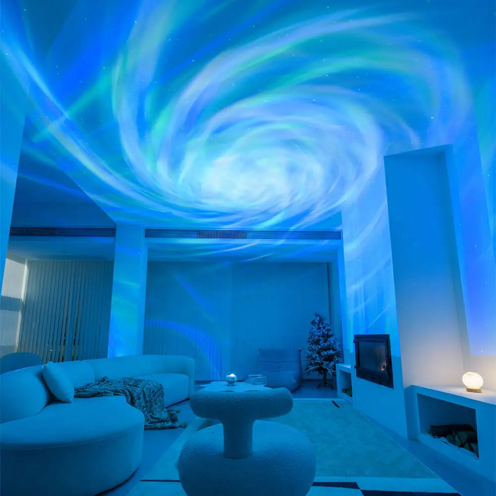 Bluetooth Whirlwind Star Galaxy Projector