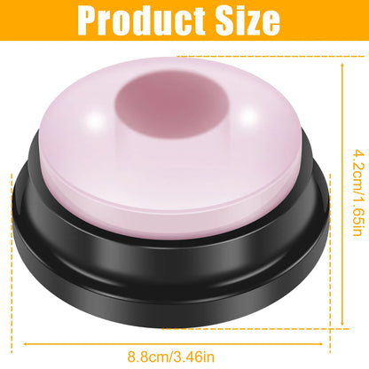 4Pcs Dog Talking Button With LED Light