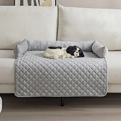 Comfortable Dog Bed Cushion With Pillows