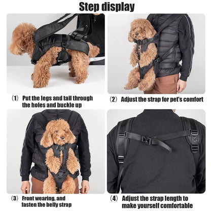 Front Facing Dog Carrier Backpack