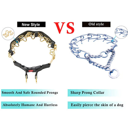 Heavy Duty Chain Dog Prong Collars