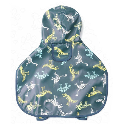 Quality Clear Hooded Dog Raincoat