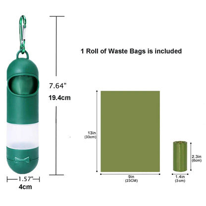 Cute Lightweight Pet Poop Bag Dispenser