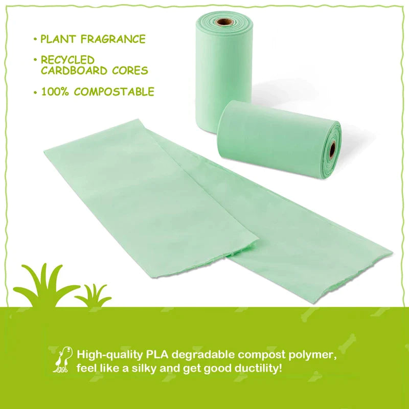 Biodegradable Leakproof Dog Poop Bag