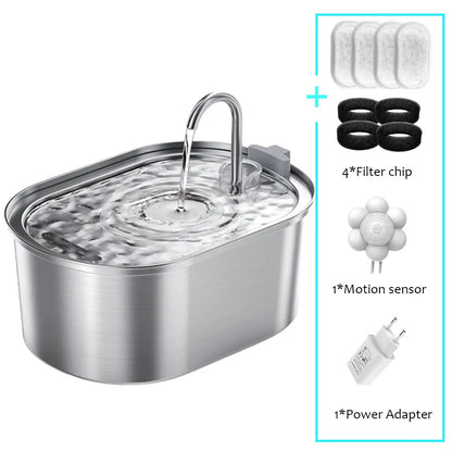 Motion Sensor Smart Cat Water Fountain
