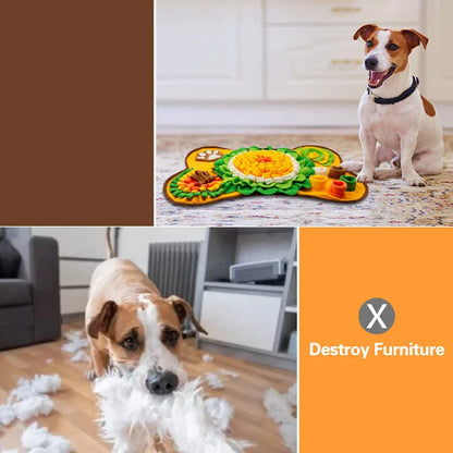 Squeaky Durable Dog Snuffle Pads