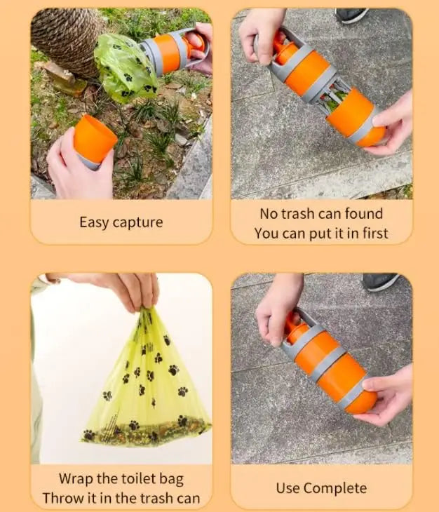 Portable Handheld Dog Pooper Grabber