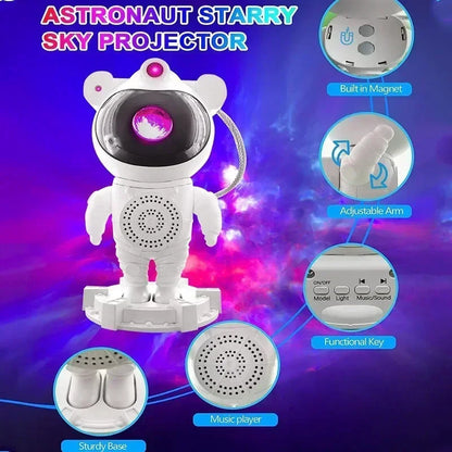 Astronaut Star Nebula Galaxy Projector
