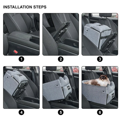 Portable Dog Car Central Console Booster
