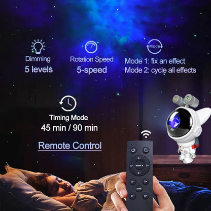 Space Dog LED Galaxy Star Projector