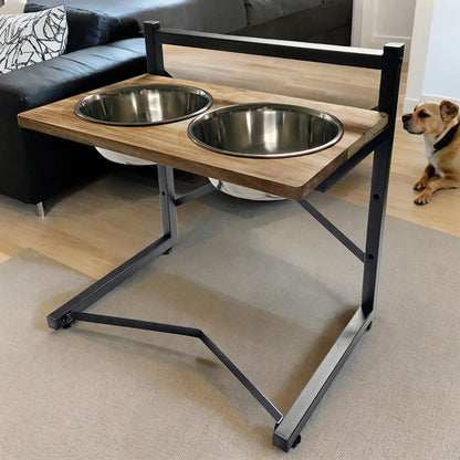 Stainless Steel Elevated Dog Bowls