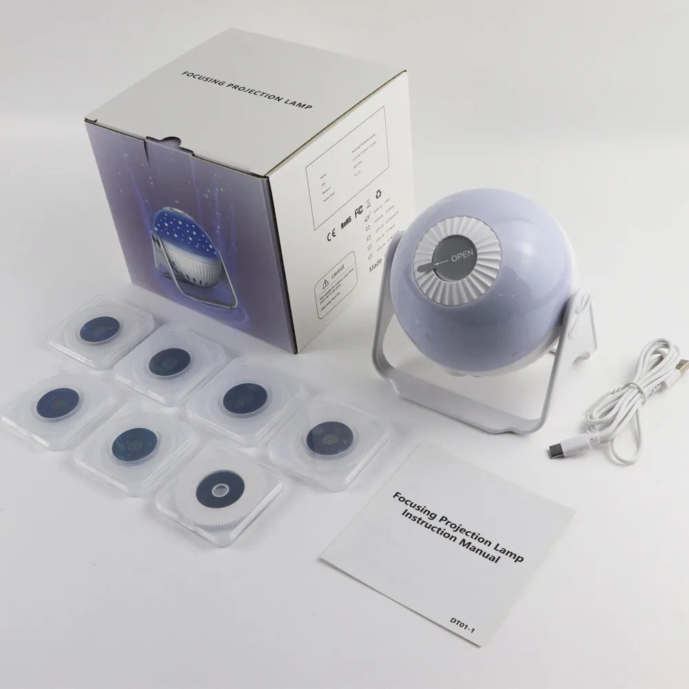 LED Milky Way Planetarium Projector Night Light