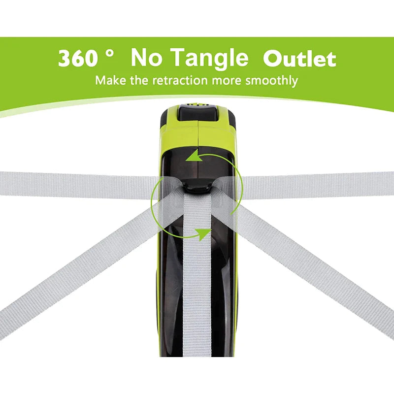 Strong Retractable Dogs Walking Lead