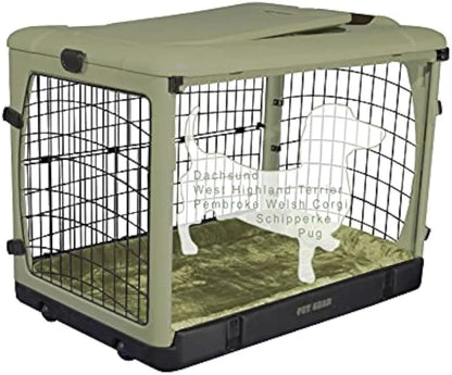 4 Door Dog Steel Crate