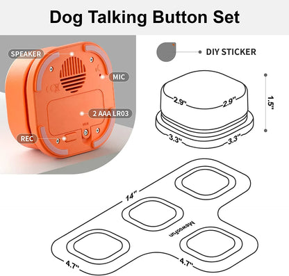 Fun Vocal Dog Recorder Talking Pad
