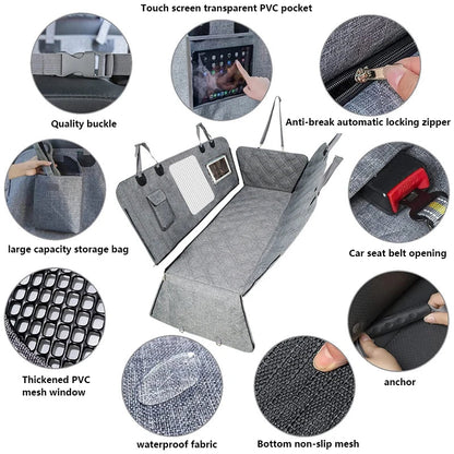 Multifunction Pet Car Backseat Cushion