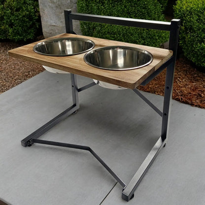 Stainless Steel Elevated Dog Bowls