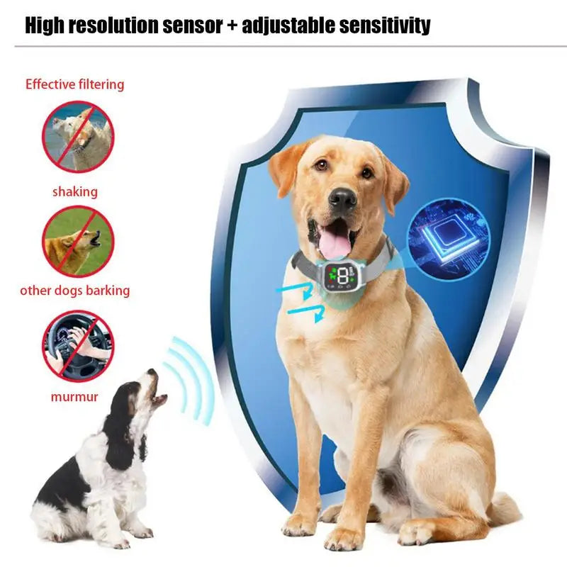 Digital Display USB Anti Barking Dog Collar
