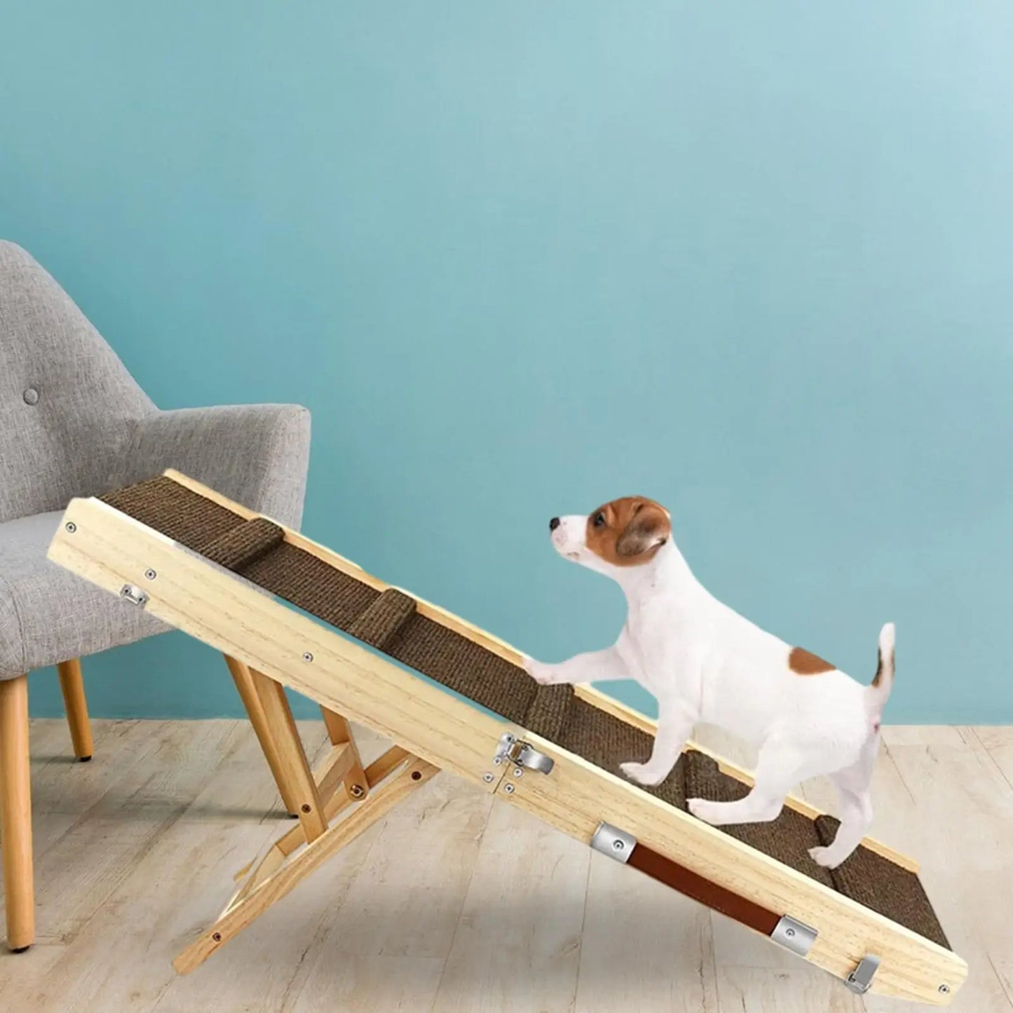 Wooden Adjustable Dog Ramp