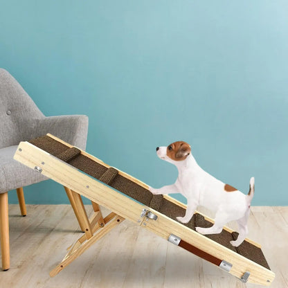Wooden Adjustable Dog Ramp