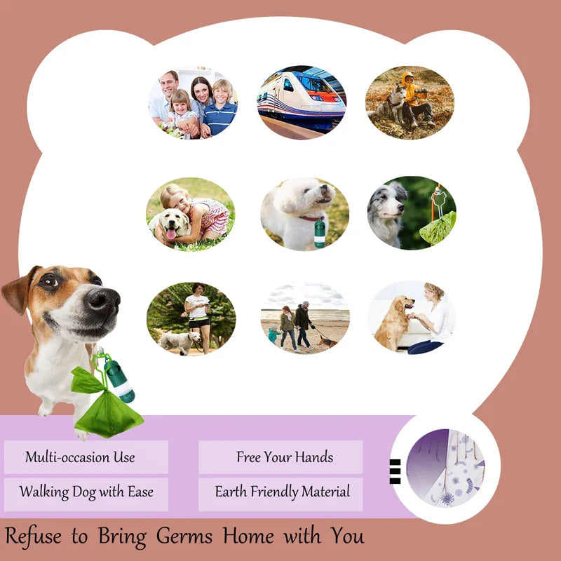 Cute Lightweight Pet Poop Bag Dispenser