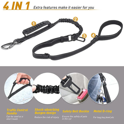 No Pull Bungee Dog Training Leash