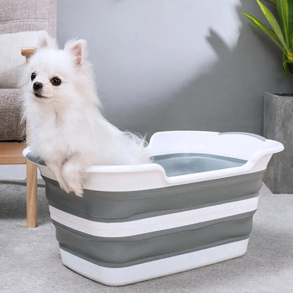 Silicone Dog Folding Bathtubs