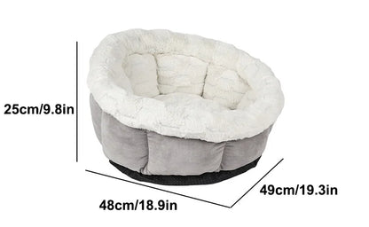 Winter Cozy Soft Non-Slip Cat Bed