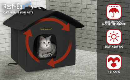 Insulated Winter Warm Cat Houses