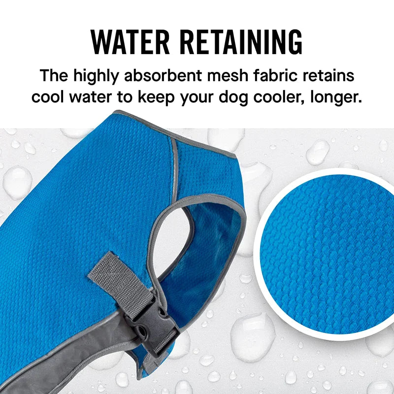 Reflective Strips Durable Dog Cooling Vest