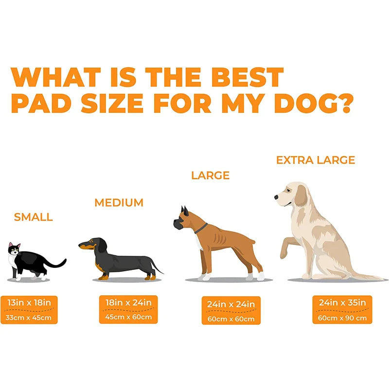 5 Layers Pets Training Pee Pads