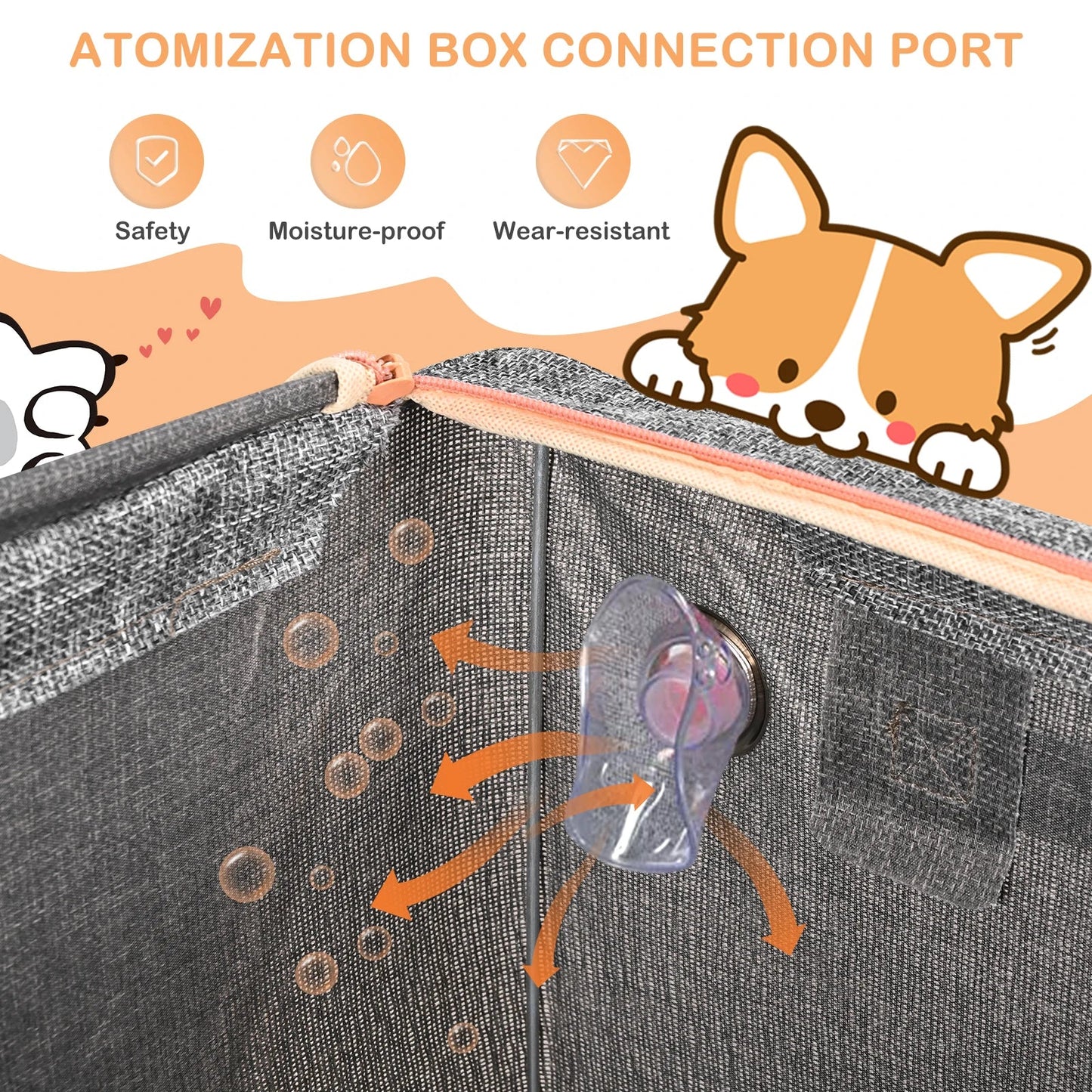 Dedicated Pet Folding Oxygen Tent