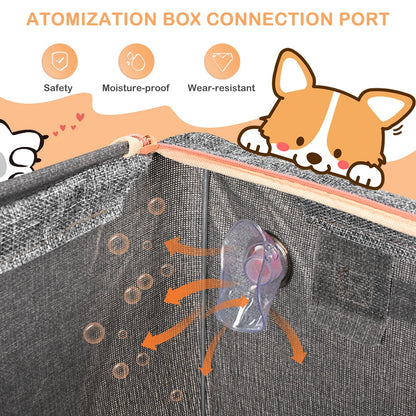 Dedicated Pet Folding Oxygen Tent