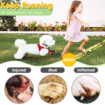 Wear-resistant Reflective Dog Shoes