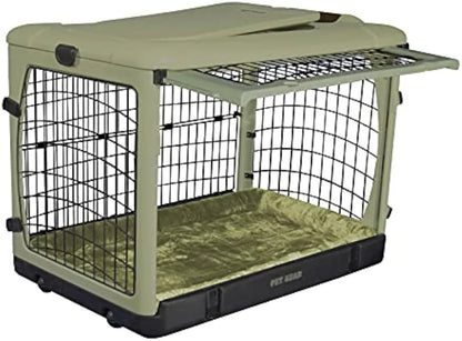 4 Door Dog Steel Crate