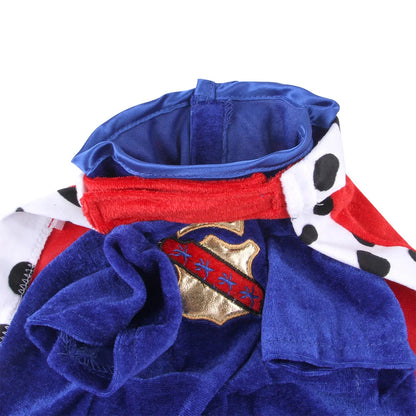 Funny Dog King Cloak Costume