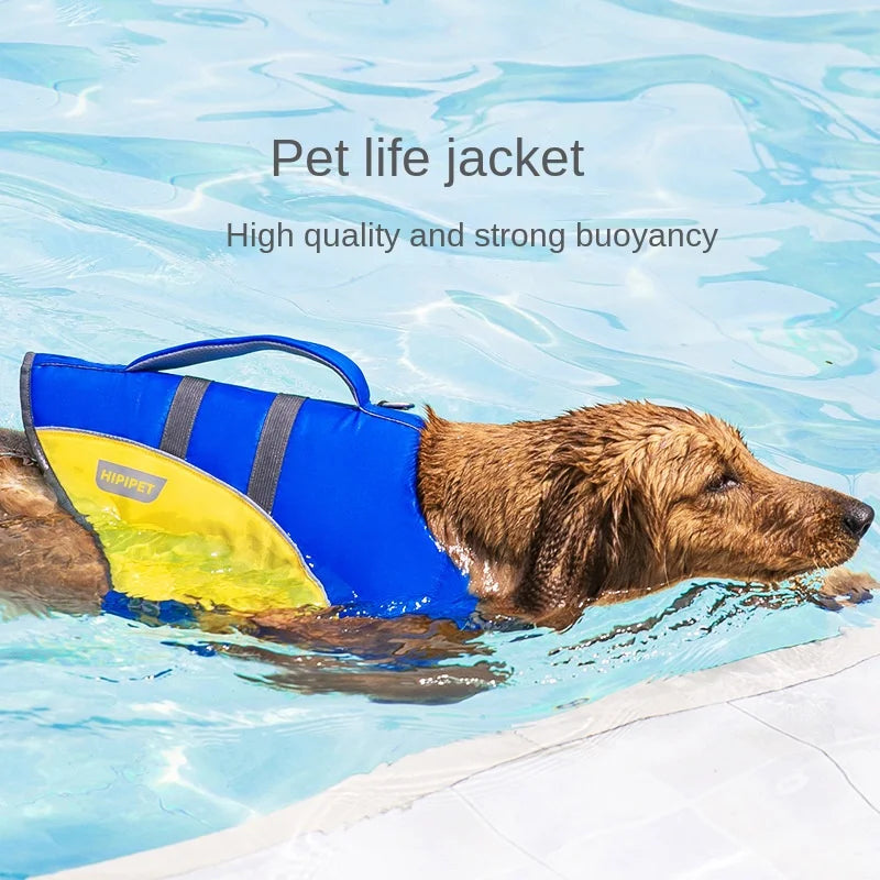 Dog Life Jacket Vest With Rescue Handle