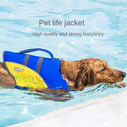 Dog Life Jacket Vest With Rescue Handle