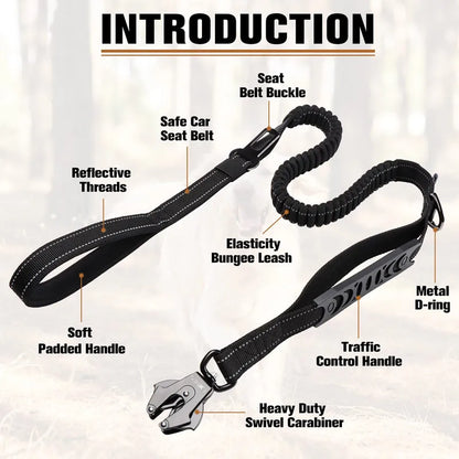Tactical Frog Clip Dog Leash
