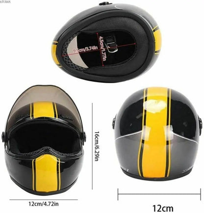 Full Face Small Pet Motorcycle Helmet